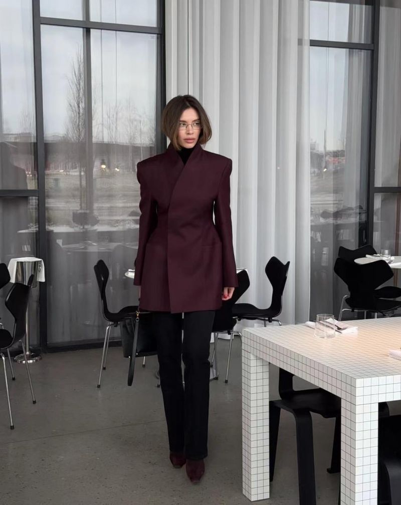 Blazer da donna di alta qualità, alla moda e di personalità, bianco_voghion.com