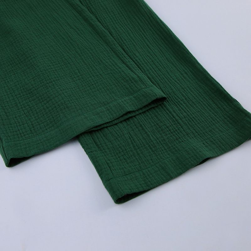 Damesbroekpak in effen kleur_voghion.com