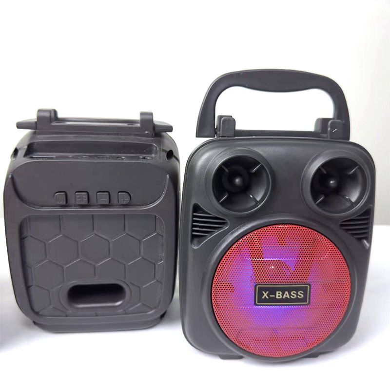 Višenamjenski nosač Bluetooth zvučnika s radiom, prijenosna prijenosna kartica, mini 3-inčni mali zvučnik_voghion.com