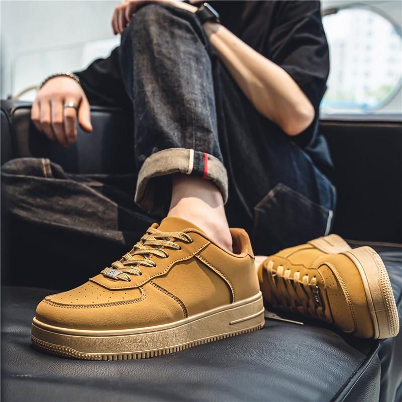 Scarpe sportive casual traspiranti estive da uomo di qualità imbattibile, basse per adolescenti, versione coreana versatile, grano famoso su Internet_voghion.com