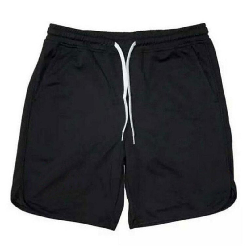 Solid color fitness shorts, men's sports shorts, mesh quick drying, breathable basketball capris, summer running_voghion.com