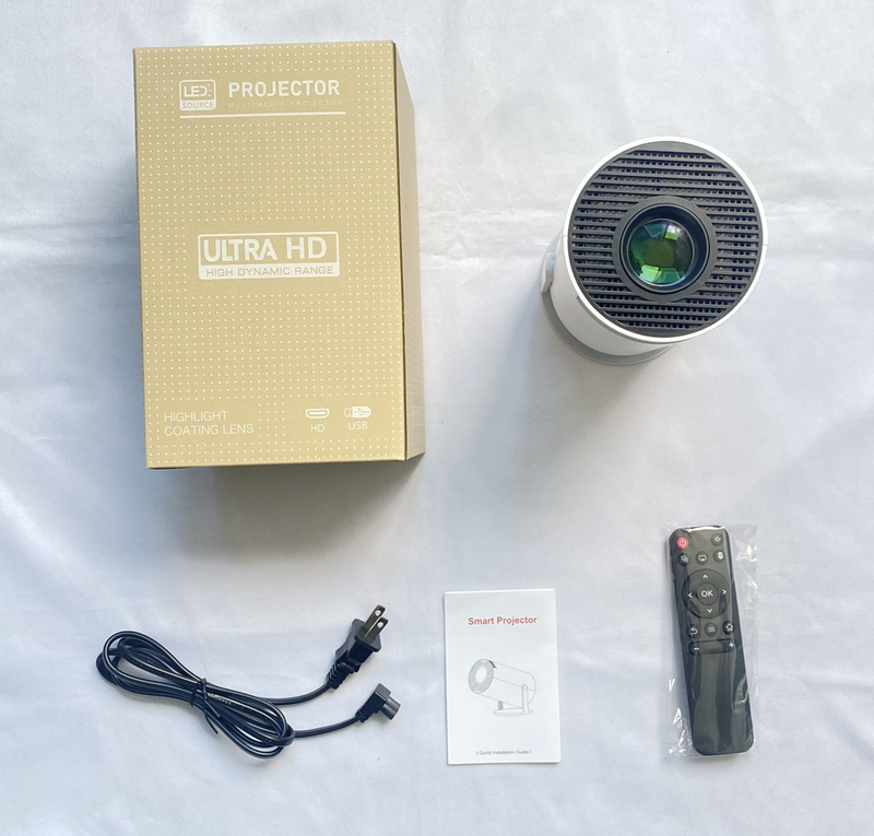 Thundeal HY300 Android Wifi Smart Portable Projector 1280 720P Full HD Office Home Theatre Video Miniproiector_voghion.com