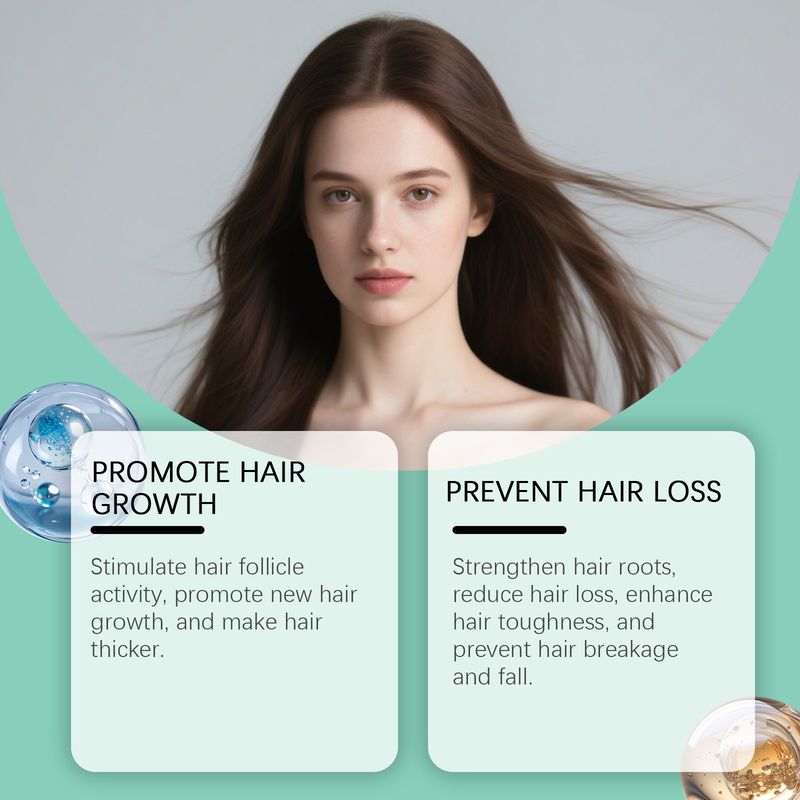 HOEGOA Scalp Roller Essence Nutriente, Liscio e Lucido, Cura Quotidiana per Capelli_voghion.com