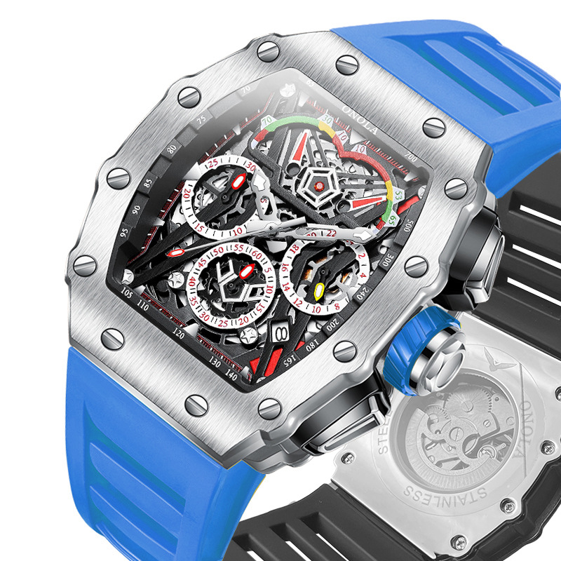 Live ONOLA/Orona Fashion Unique Design Multifunctional Fully Automatic Mechanical Men's Watch_voghion.com