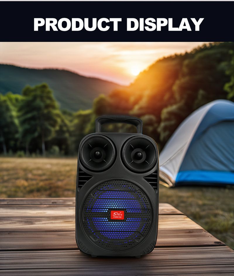 ZQS6162 Bluetooth-luidspreker Draagbare USB-kaart Bluetooth Grote luidspreker Buiten_voghion.com