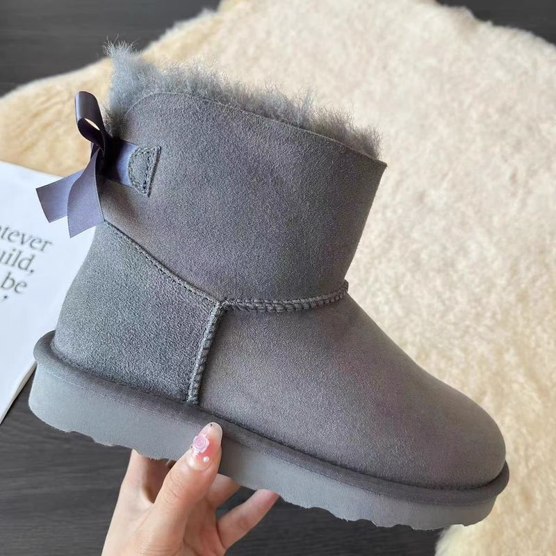Tasman Tazz Designer Snow Boots Sheepskin Shearling Fur Slides Classic Ultra Platform Boot Suede Wool Winter Shoes Men Women Ankle Booties_voghion.com