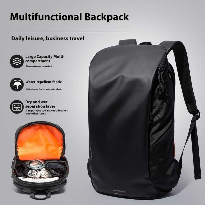 New Men's Backpack Lightweight Casual Oxford Cloth Computer Bag Waterproof Large Capacity High-end Backpack For Men_voghion.com