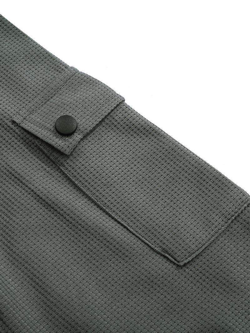 Maglietta da uomo a due pezzi, a doppio strato, con scollo a V, stile autunnale e invernale, con cuciture di grandi dimensioni, a maniche lunghe._voghion.com