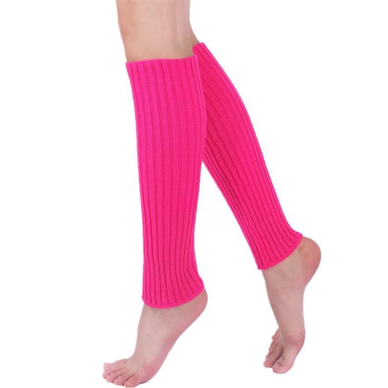 Damen-Sockenstiefel aus einfarbigem Strick-Thermofleece für Herbst/Winter_voghion.com
