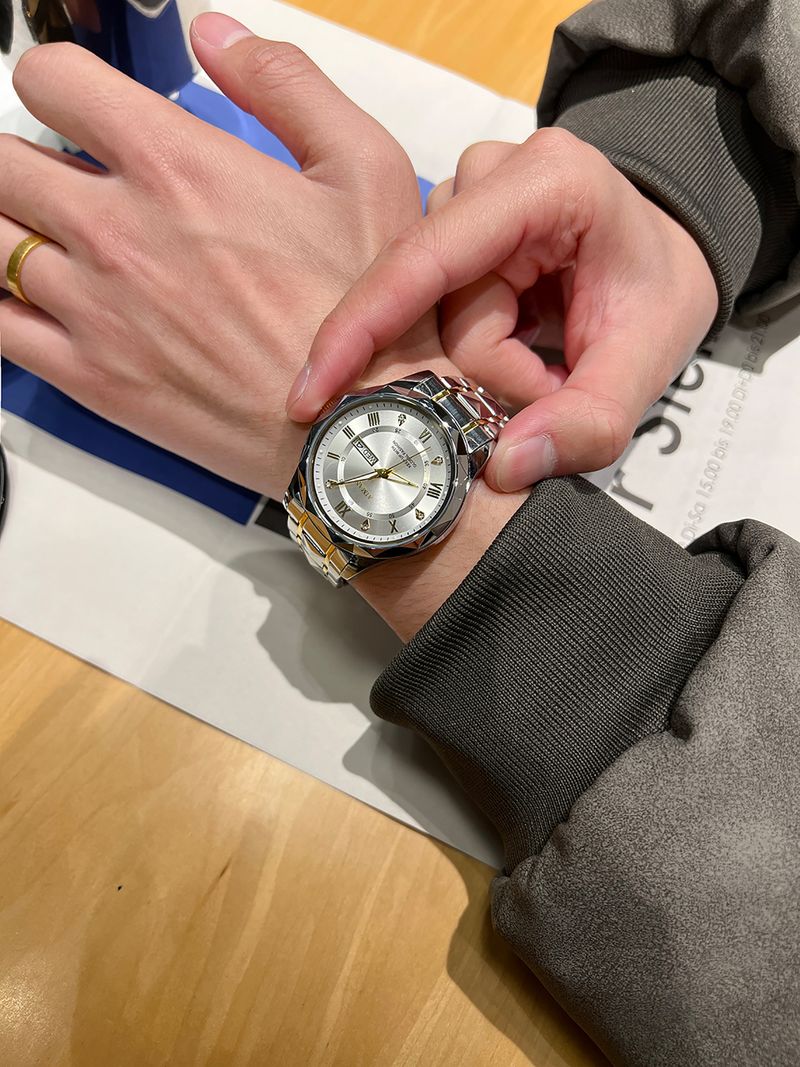 Smart Watches Swiss New Men's Watch Fully Automatic Waterproof Casual High End Business Double Calendar Watch Men's Luminous Watch_voghion.com