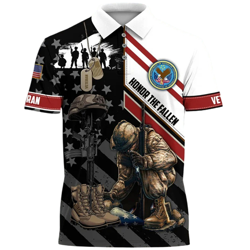 Polo estiva stampata 3d Polo uomo 2023 colore cuciture 3d_voghion.com