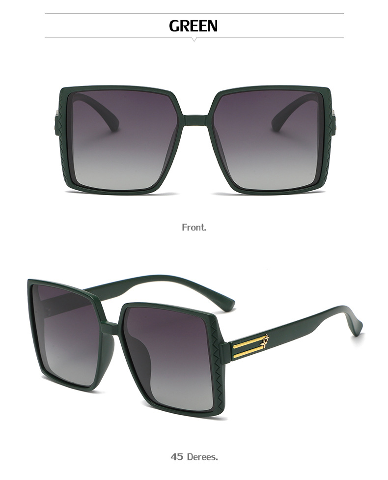 Unisex-Sonnenbrille, blendfrei, UV-Polarisator, Paar-Sonnenbrille_voghion.com