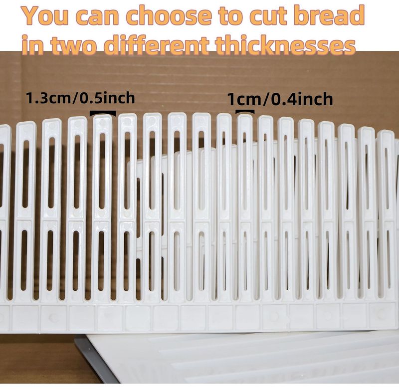 Adjustable Bread Cutting Tray, Multifunctional Foldable Bread Slicer With Tray_voghion.com