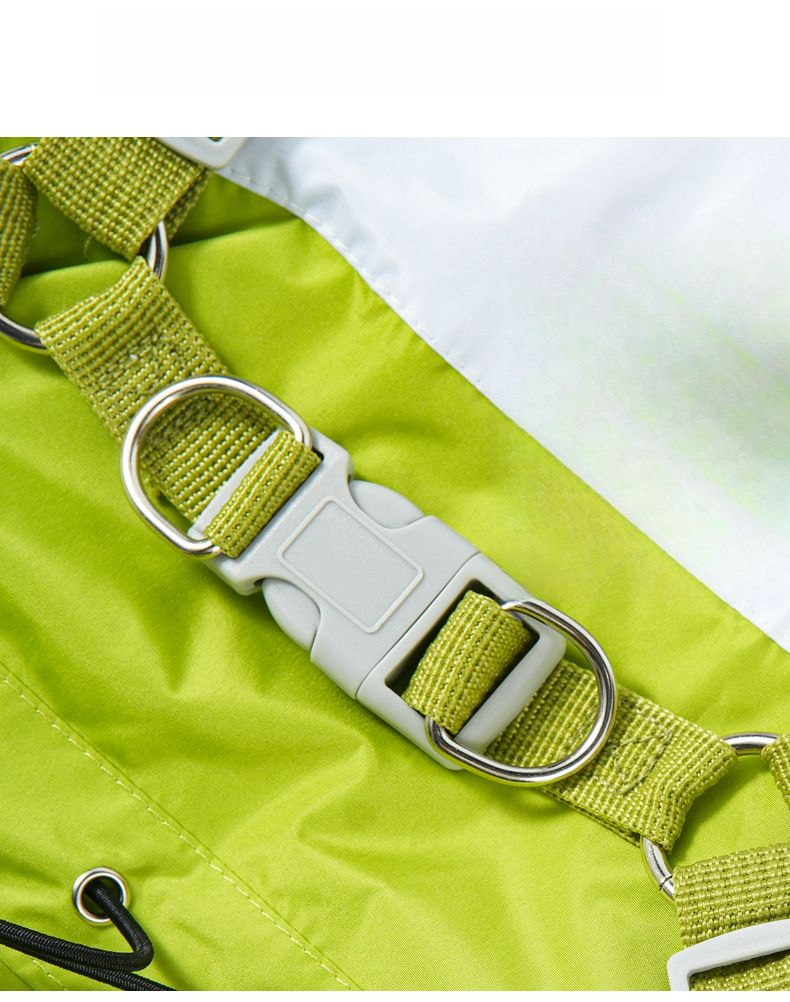 Clothing Universal Raincoat Large Small Full Coverage Leash Outdoor Dog Pet Clothes_voghion.com