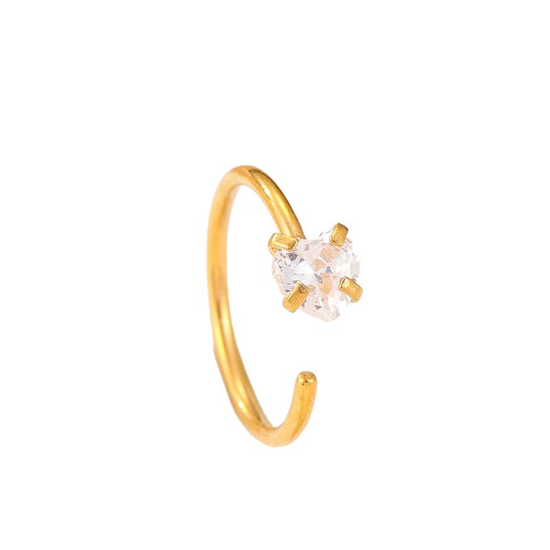 Einfachheit, Luxus, Mode, eingelegte Nieten, personalisierte Stanzungen, Nischen-Liebesdesign, Ringe, vielseitiges Nasen-Accessoire_voghion.com