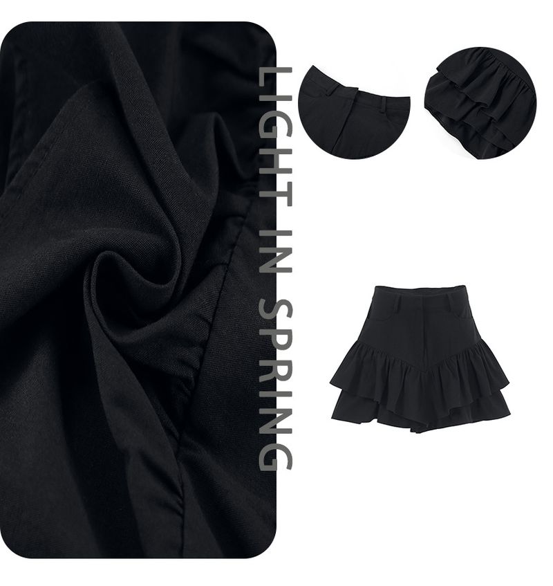 European And American Fashion Versatile Ins Cake Elegant A-line Short Wildberries 2025 Summer Half Skirt_voghion.com