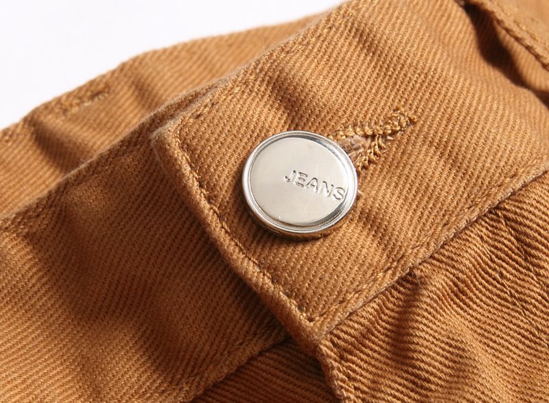 2024 Neue koreanische Mode Einfache Casual Vielseitige Denim Shorts Herren Gerade Schlanke Mittellange Hose_voghion.com