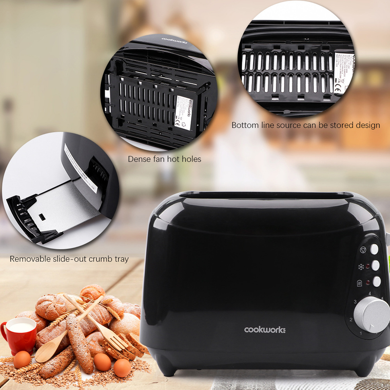 Household light food vomit 2 pieces breakfast driver toaster bread slices British standard_voghion.com