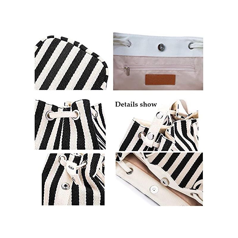 Borsa a mano da donna, piccola, media, in tela, a tracolla, hobo, da lavoro, per tutti i giorni, alla moda, casual_voghion.com