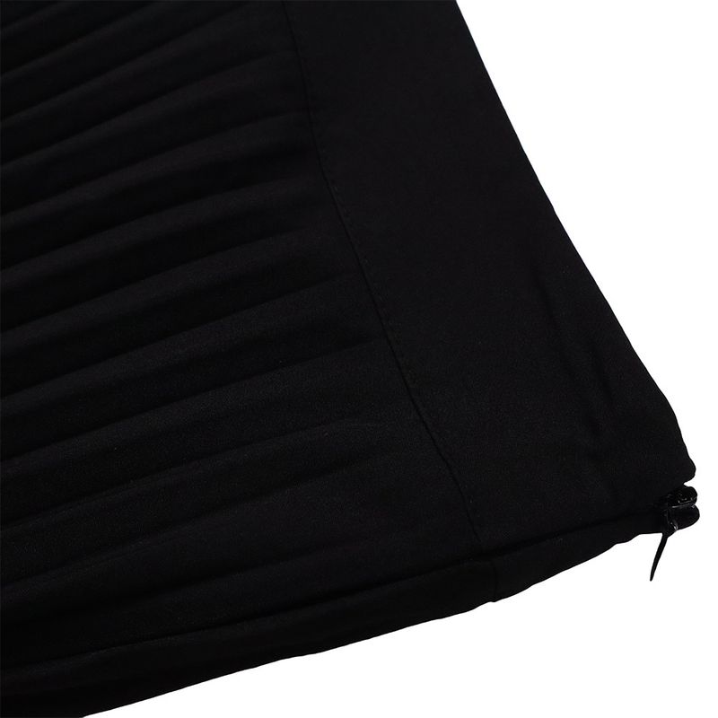 Damenbekleidung Sommermode zweiteilig ärmellos rückenfrei unregelmäßig langer Rock Hose mit weitem Bein_voghion.com