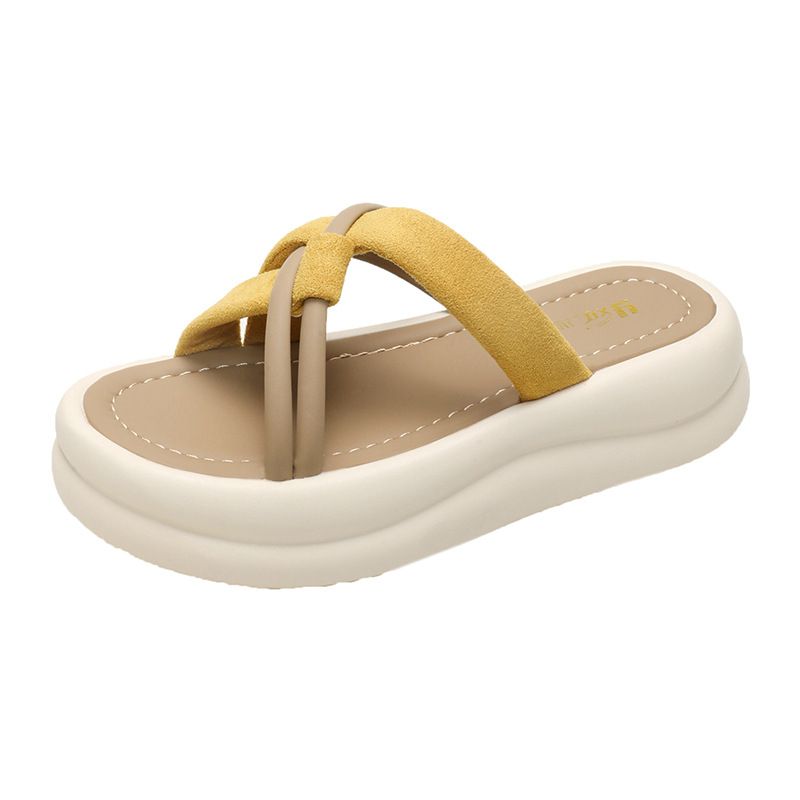 Schuhe mit dicken Sohlen, Damenschuhe im neuen Stil zum Ausgehen, mit feinen_voghion.com