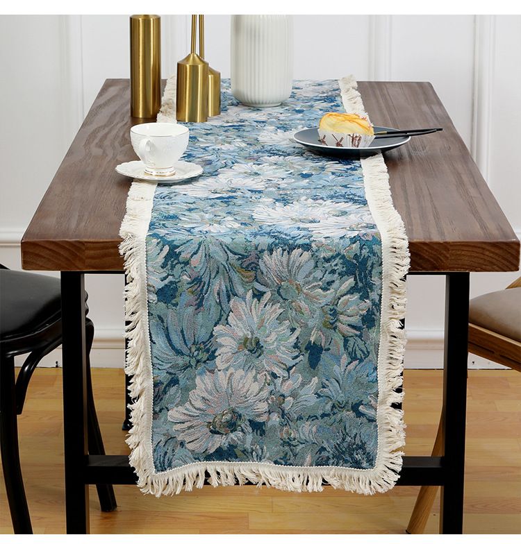 Oil-Resistant Table Runner - Premium Nordic & New Dining Table Decor, Luxury Fabric For Coffee Table & Bed End_voghion.com