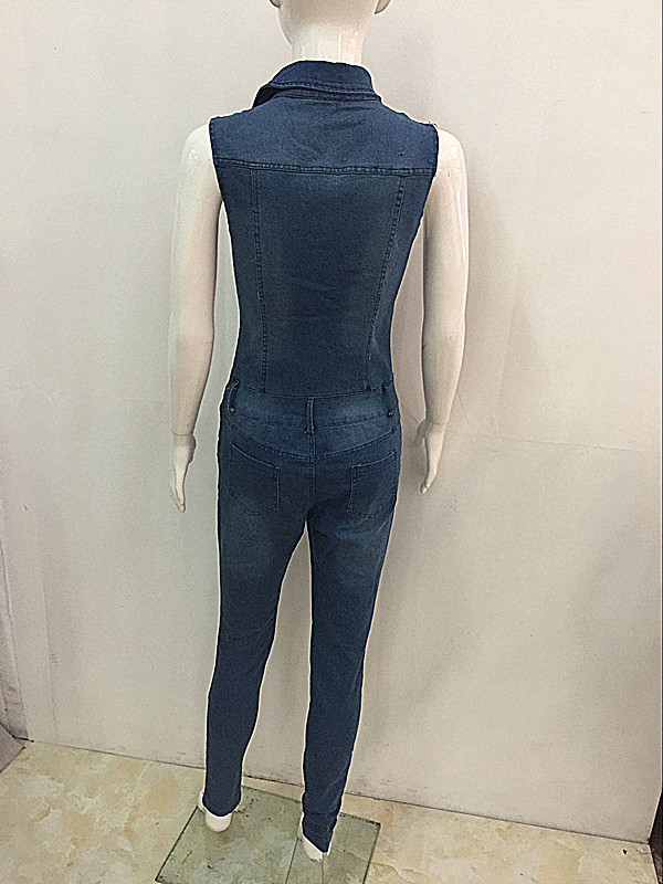 Odzież damska Slim Fit Kombinezon Jeansy Hurtownie_voghion.com