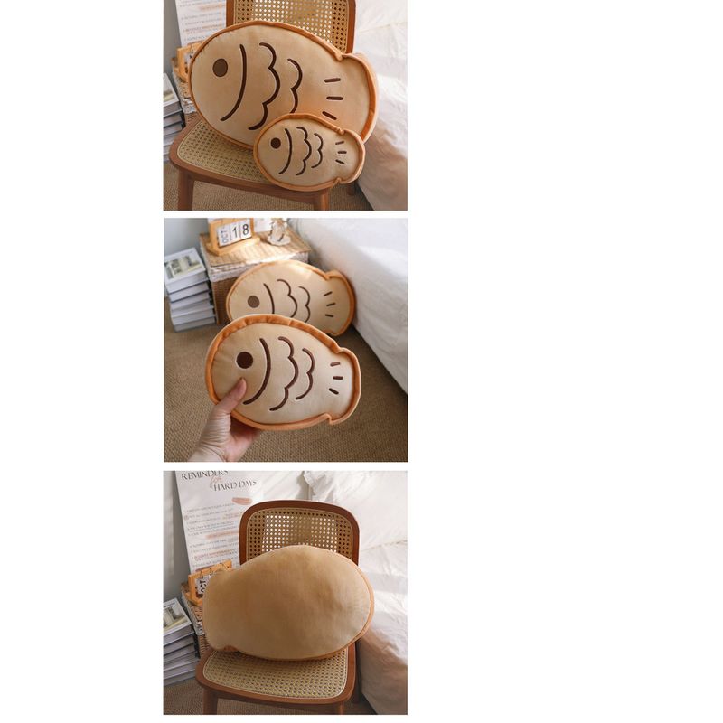 Creative Cartoon Cute Taiko Fish Plush Home Decoration Sofa Cushion Pillow_voghion.com