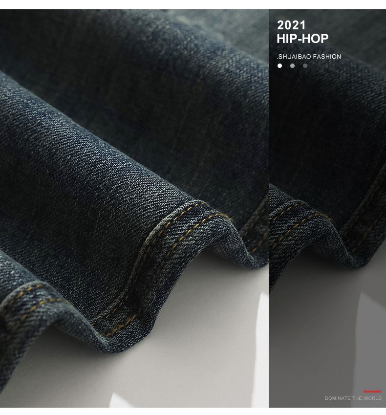 Herren-Overall im Vintage-Stil und kontrastierender Neckholder-Jeans-Einteiler_voghion.com