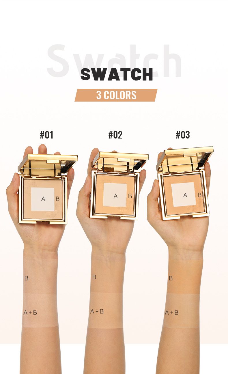Matte Oil Control Setting Honey Makeup Concealer Powder_voghion.com