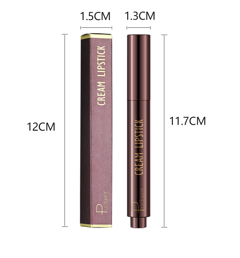 Pudaier Lipstick 9 Colors Moisturizing Paint Gloss Non-Stick Cup Lip Glaze Pressed Lipstick Lip Gloss Wholesale Lip Color_voghion.com
