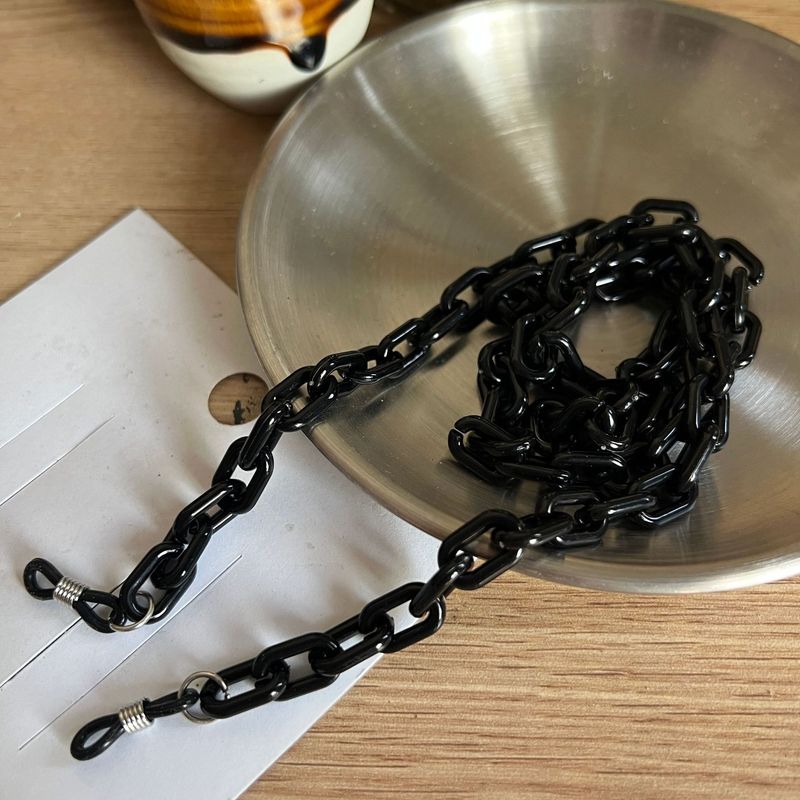 and Acrylic Anti-Slip Anti-Lost Hanging Chain Glasses Mask Rope Leopard Color_voghion.com