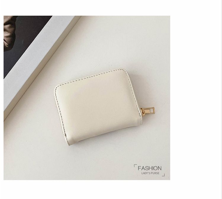 Torby damskie Nowa krótka damska portmonetka w stylu nadrukowanej torby do przechowywania Duża pojemność z wieloma przegródkami na karty Mini torba na karty_voghion.com