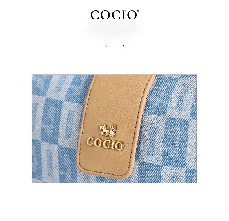 COCIO Designer Shoulder Affordable Luxury New Underarm Bag Printed Versatile Spring And Summer Vintage Women's Handbag_voghion.com