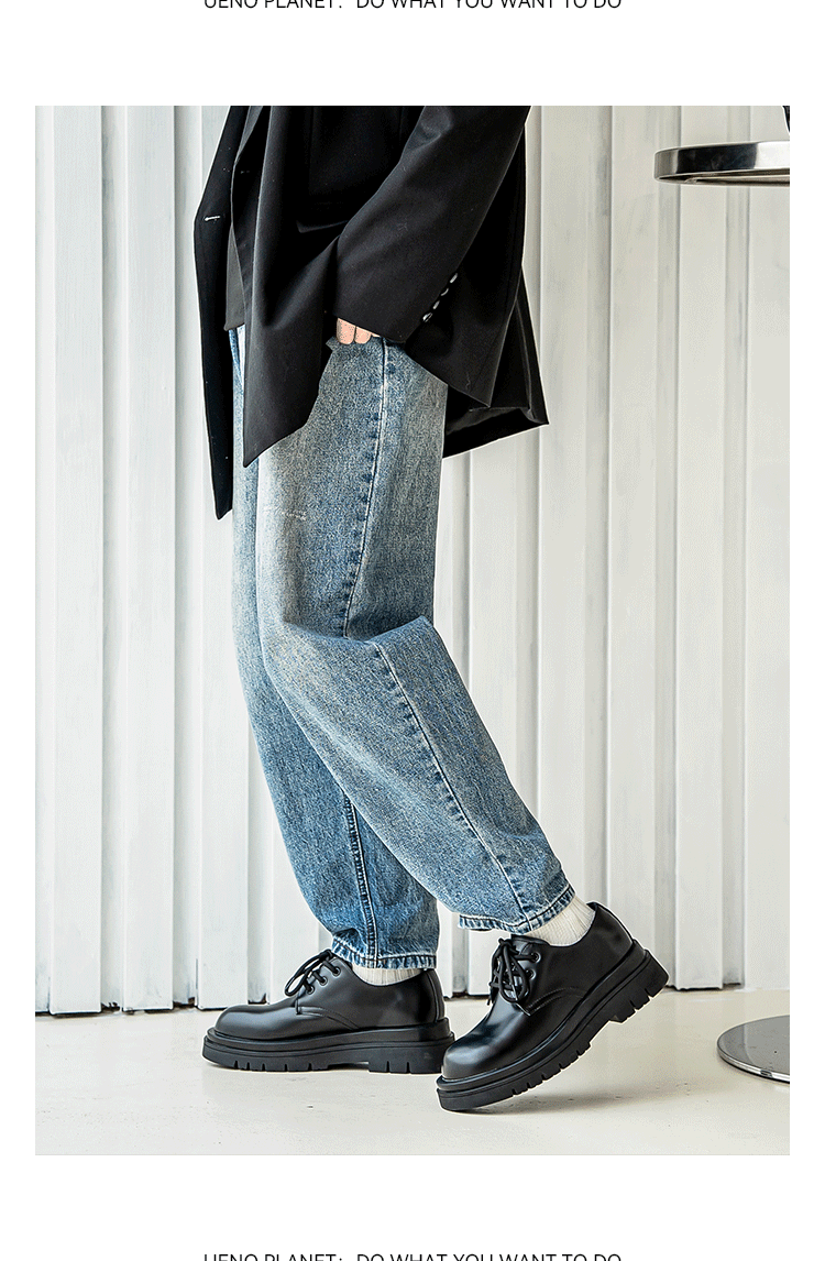 Thick Sole Fancy Big Head Low-Top Casual Derby Shoes_voghion.com