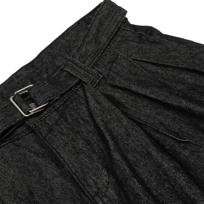 Men's American Style Loose Wide-Leg Scythe With Belt, INS Trendy Brand, Solid Color Versatile Long Pants_voghion.com