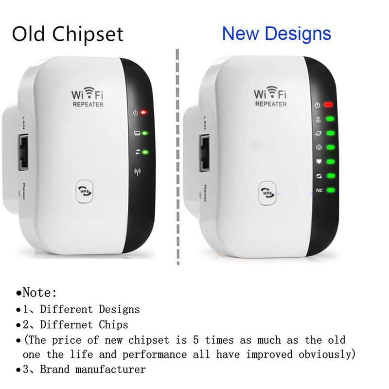 High-Power WiFi Extender - 300Mbit/s Wireless Range Expander With Fast Speed & Reliable Signal | Ideal For Large Homes_voghion.com