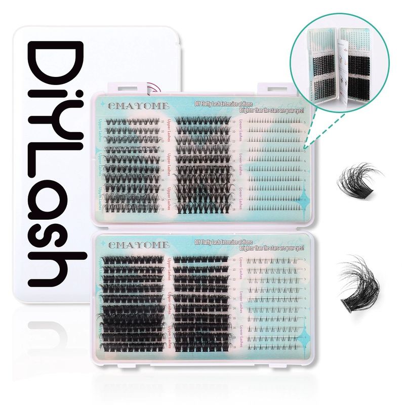 Large - Capacity Best - Selling Lower Eyelashes, Multi - Style False Eyelashes Family Set, Natural And Versatile, Dense Eyelashes_voghion.com