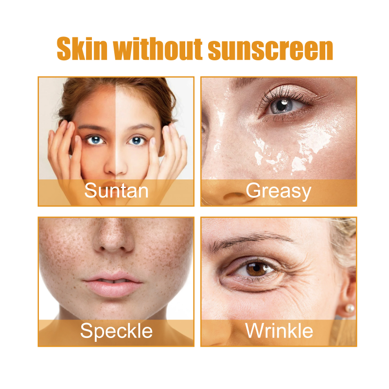 Rice 40G Probiotic Organic Uv Sun Protection Whitening Facial Body Not Greasy Sunscreen Anti-Aging Oil-Control_voghion.com