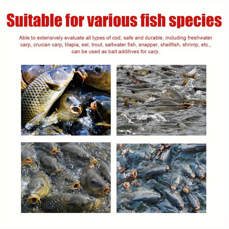 Isca de peixe concentrada para pesca, isca abrangente de nidificação rápida, minhocas vermelhas_voghion.com