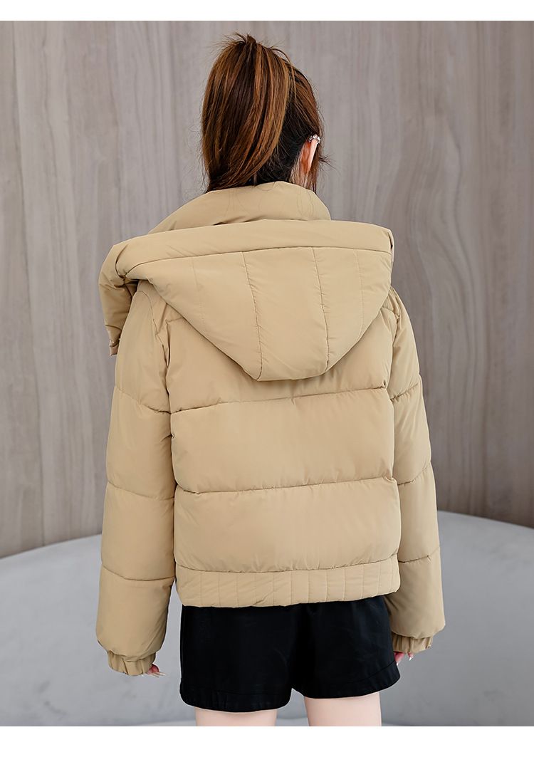 Kurze Pufferjacke für zierliche Figuren – voluminöse Steppjacke mit strukturiertem Reverskragen (5 urbane Neutraltöne, erweiterte Größenauswahl)_voghion.com
