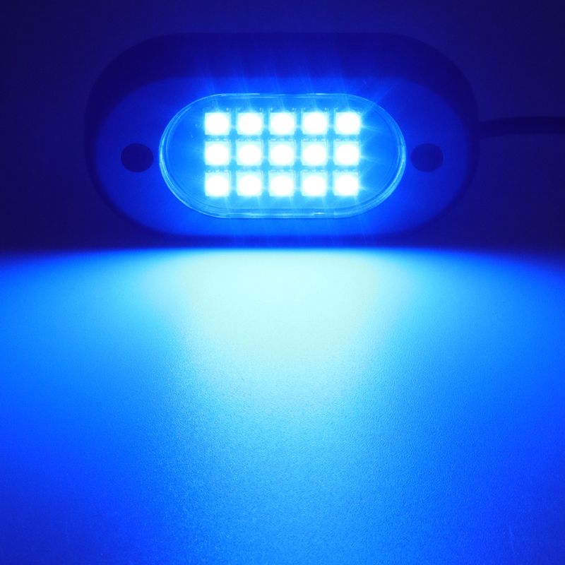 Multicolor Rock Lights Underglow For Trucks 4/6/8/10/12 Pods App Control 12V Off-Road Light Kit Jeep UTV SUV ATV RZR_voghion.com