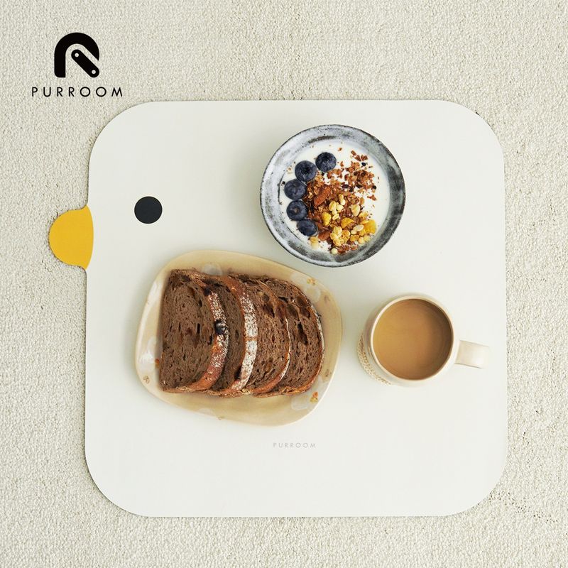 Tappetino per tazza da pollo Miwei Best Purroom di qualità imbattibile, impermeabile, antiolio, antiscivolo, in pelle PU, per tavolo da pranzo, con topo._voghion.com