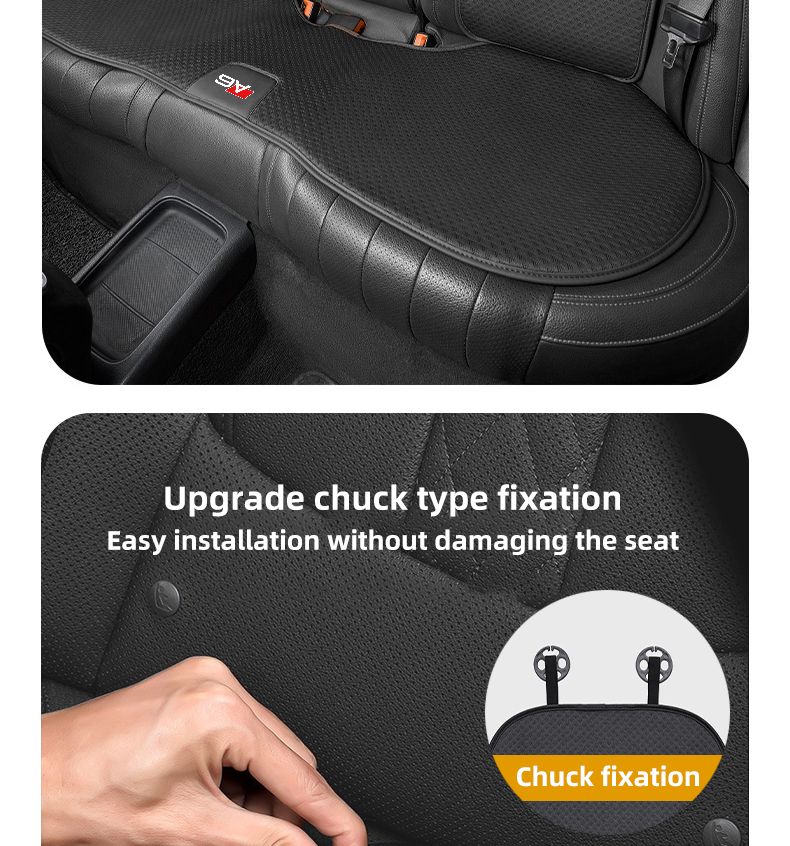 Breathable Ice Silk Car Front/Rear Cover For AUDI A1 A3 A4 A5 A6 A7 A8 Q3 Q7 Q8 TT Non-slip Auto Seat Protector Cushion_voghion.com