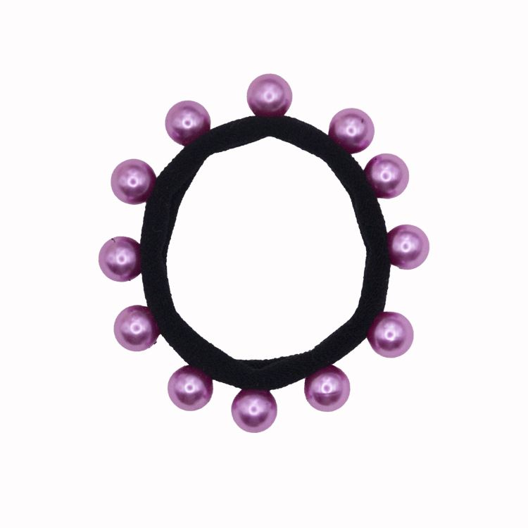 Bracciale Copricapo Fascia per Capelli Fonte Alta Elasticità Senza Cuciture Anello per Asciugamano Temperamento Coda di Cavallo Corda per Capelli Grande Pieno di Diamanti Accessori per Capelli_voghion.com