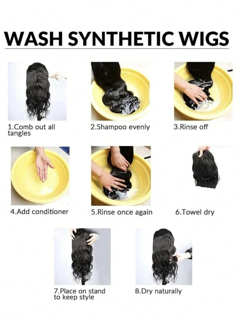 Stückbedeckendes, weißes, natürliches, unsichtbares, nahtloses Haarteil, synthetisches Fake-Toupet, Clip-in-Stücke mit Seidenbasis oben_voghion.com