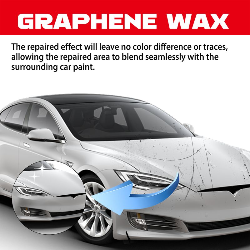 Rayhong Graphene Wax, Polishing Coating To Remove Stains And Scratches Automotive Paint Maintenance Repair Wax_voghion.com