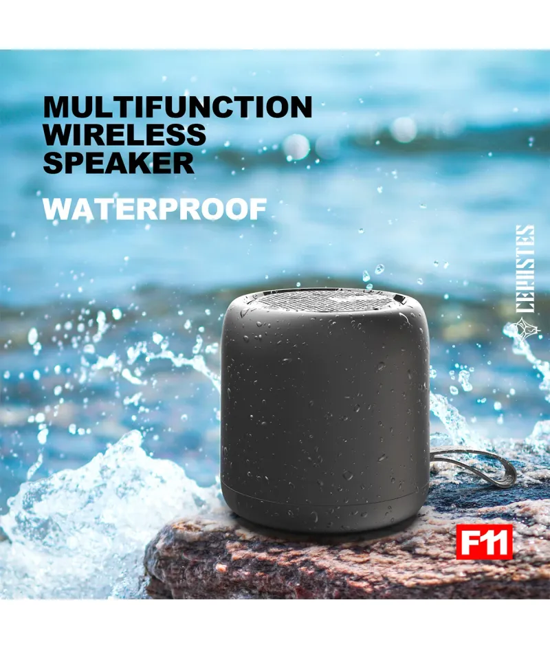 Bluetooth Mini Portable Subwoofer Audio Wireless Steel Gun Outdoor Small Speaker_voghion.com