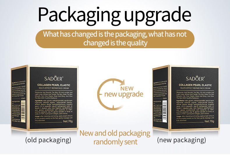 Crème hydratante visage au collagène Full English Pearl 70 g SADOER_voghion.com