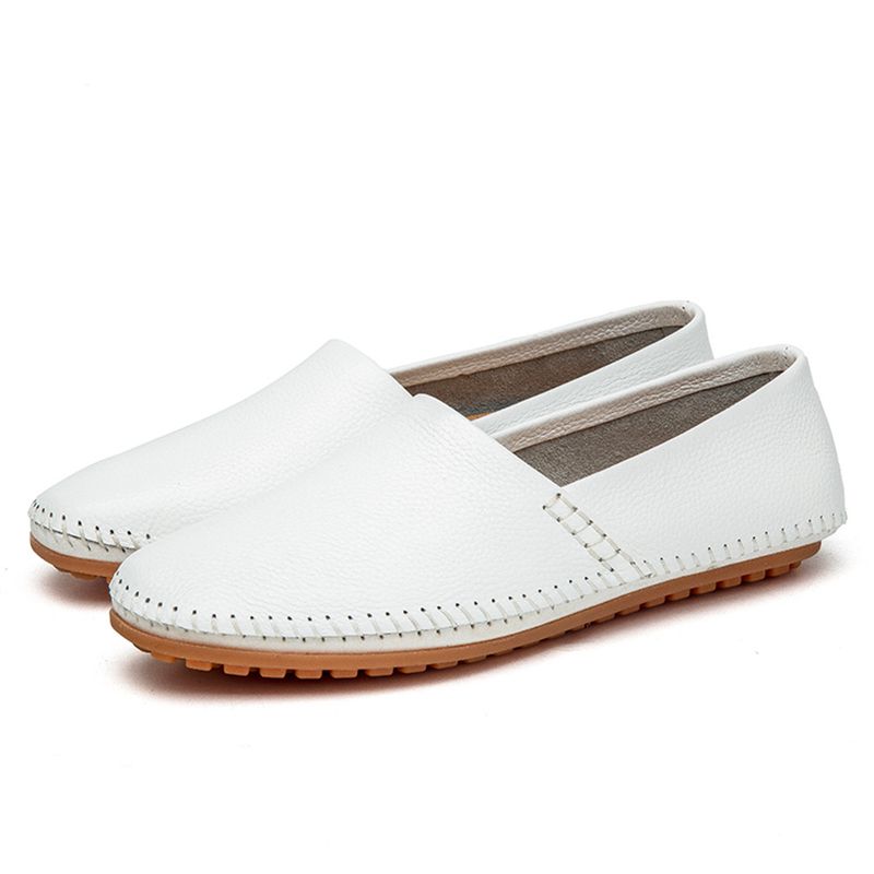 Men's Driving Moccasins Slip-On Loafers - Lightweight Breathable Casual Shoes With Rubber Sole, Comfortable For Daily Wear_voghion.com